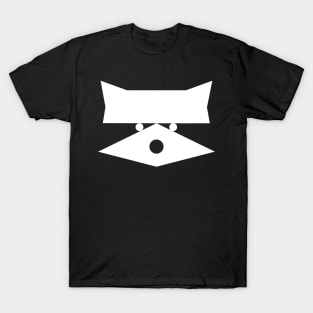 Raccoon (White Ink) T-Shirt